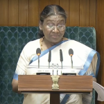 President Droupadi Murmu addresses joint session of Parliament