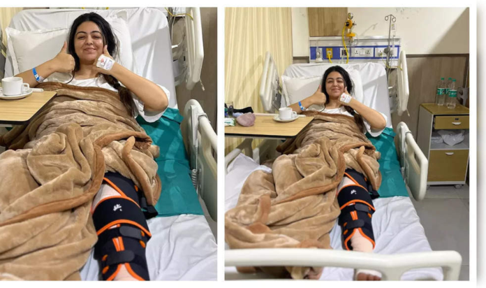 <b>ghum-hai-kisikey-pyaar-meiin-star-shafaq-naaz-shares-inspiring-recovery-journey-following-knee-surgery</b>