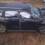 Karnataka Minister Laxmi Hebbalkar Escapes Major Accident After Car Hits Tree While Evading Dog karnataka-minister-laxmi-hebbalkar-escapes-major-accident-after-car-hits-tree-while-evading-dog