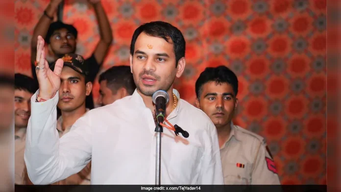 tej-pratap-yadav-alleges-conspiracy-behind-rjd-exit:-a-personal-life-controversy-unfolds