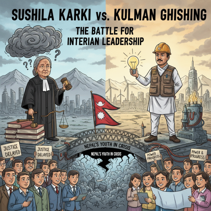 Nepal's Youth in Crisis: Sushila Karki vs. Kulman Ghising – The Battle for Interim Leadership