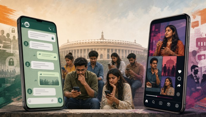 WhatsApp vs Instagram: India’s Generational Political Shift