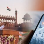 ‘Dimagi Naxal Party’ Instagram page reportedly gains 1.6 lakh followers after Modi remark Narendra Modi addressing the nation from the Red Fort alongside an illustration of rapidly growing social-media engagement.