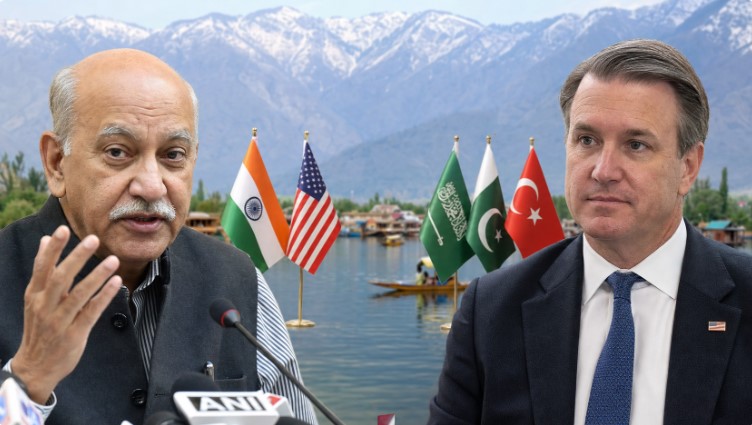 MJ Akbar welcomes US envoy’s Kashmir remark, seeks clarity on Mecca defence pact
