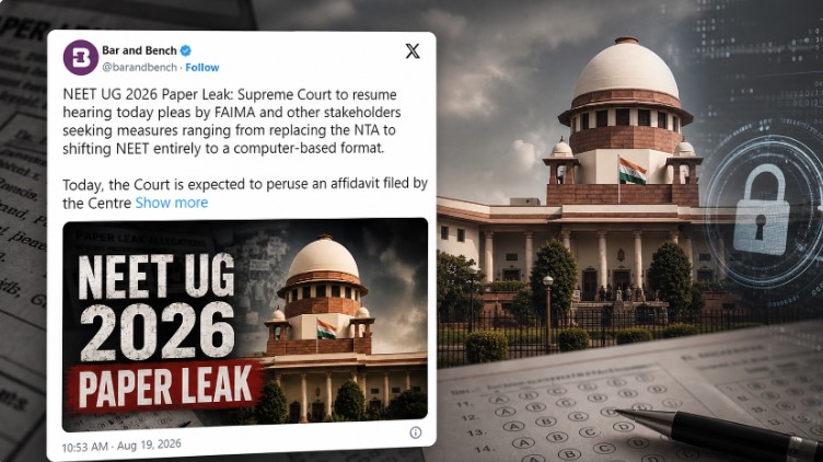 NEET paper leak: Supreme Court calls for stronger NTA and technology-led reforms