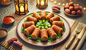 <b>افطار-میں-قیمے-کی-خاص-ڈش:-لذیذ-قیمہ-اسٹفڈ-رولز-کی-ترکیب</b>