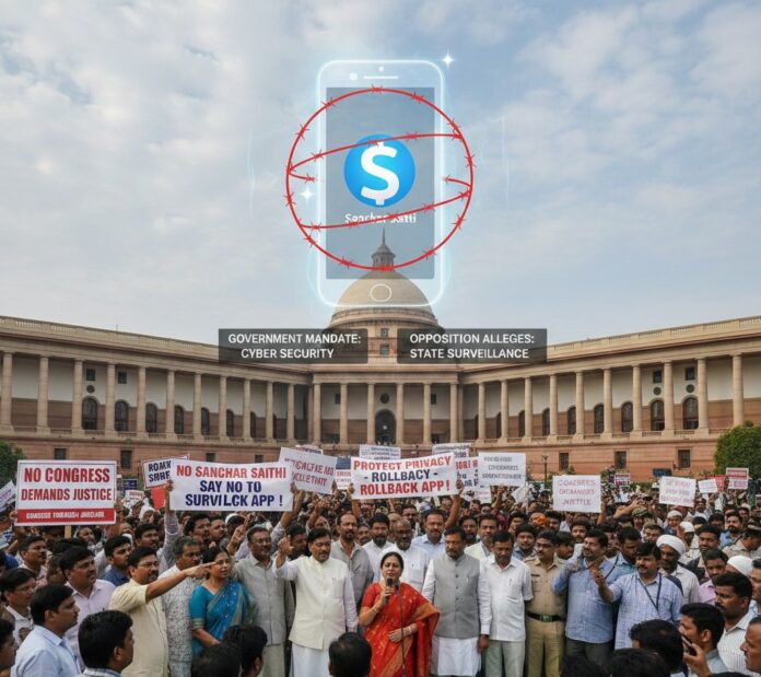 Cyber Security Ka Sarkari Daawa Ya Riyasti Nigrani Ka Zariya? Congress Ne Fauri Taur Par Waapsi Ka Mutalba Kiya